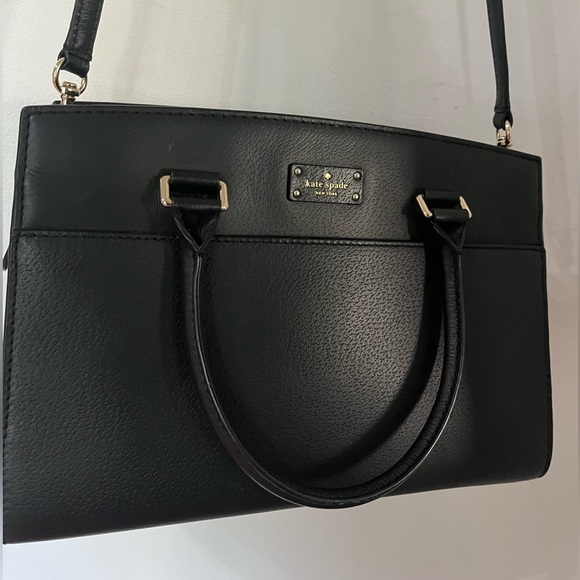 Kate Spade New York Women's Caley Grove Street Leather Satchel Crossbody Bag - Picture 8 of 8